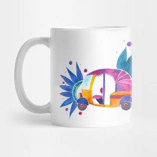 Groovy rickshaw Mug